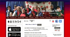 Desktop Screenshot of iam751.org